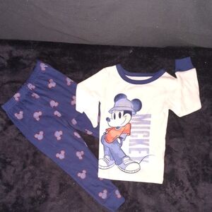 Disney Mickey Mouse Toddler Pajama Set – Size 3T NWOT